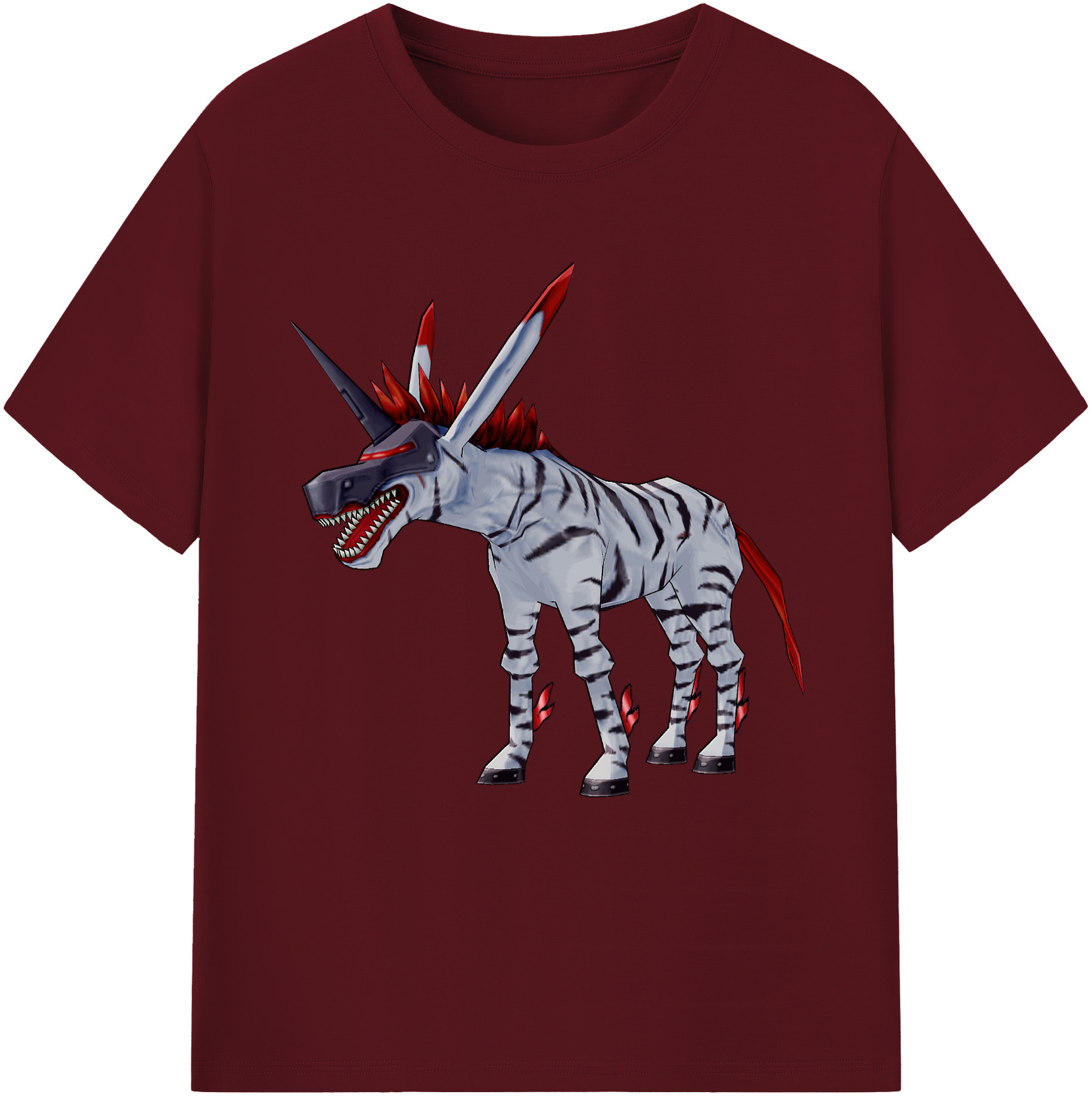 （画像用） Digimon デジタルモンスター/デジモン 綿100％半袖Tシャツ（フロントプリント）